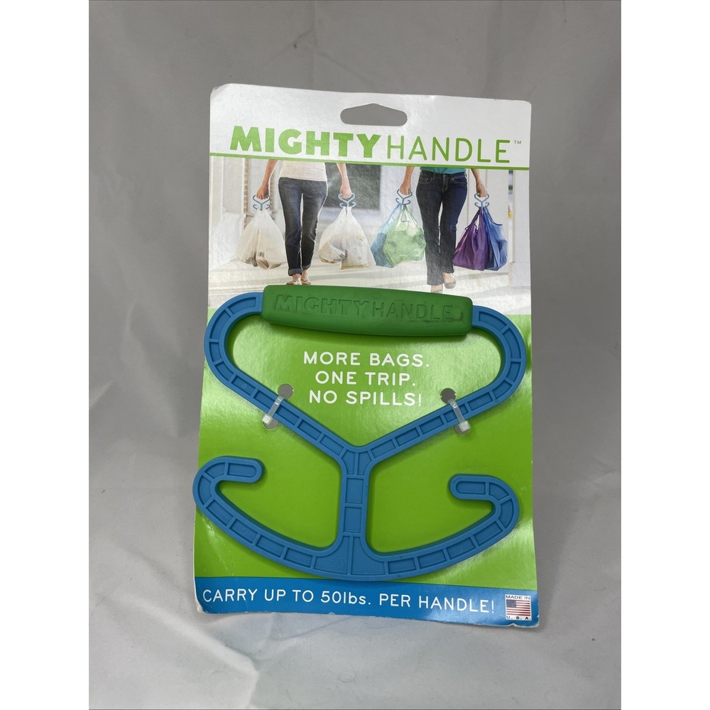 Mighty Handle - Carry More Bags - Up To 50 lbs Per Handle - New
